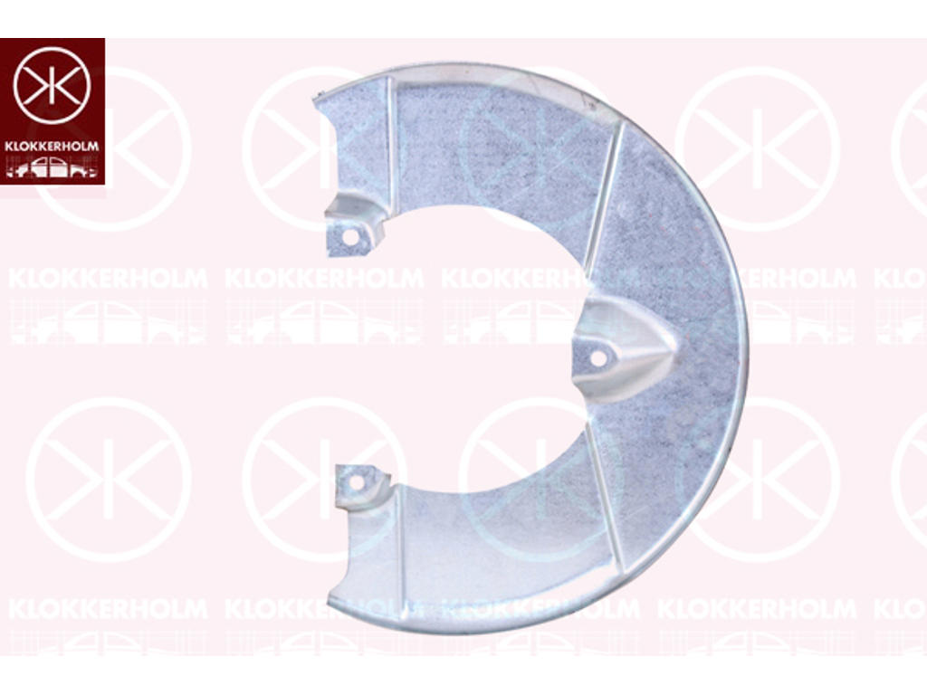 Bromssköld, framaxel, för bromsskivediameter [mm]: 276, förzinkad