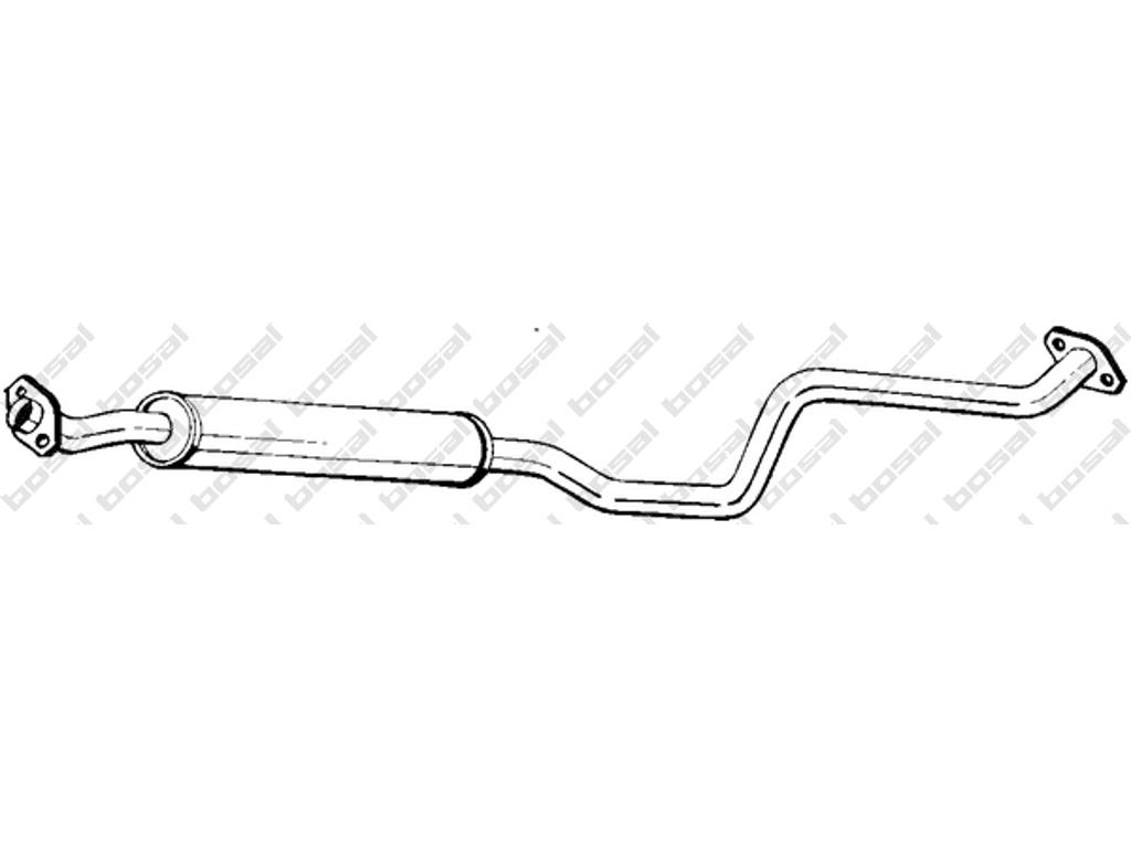Centre Muffler