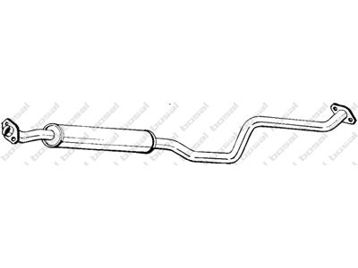 Centre Muffler