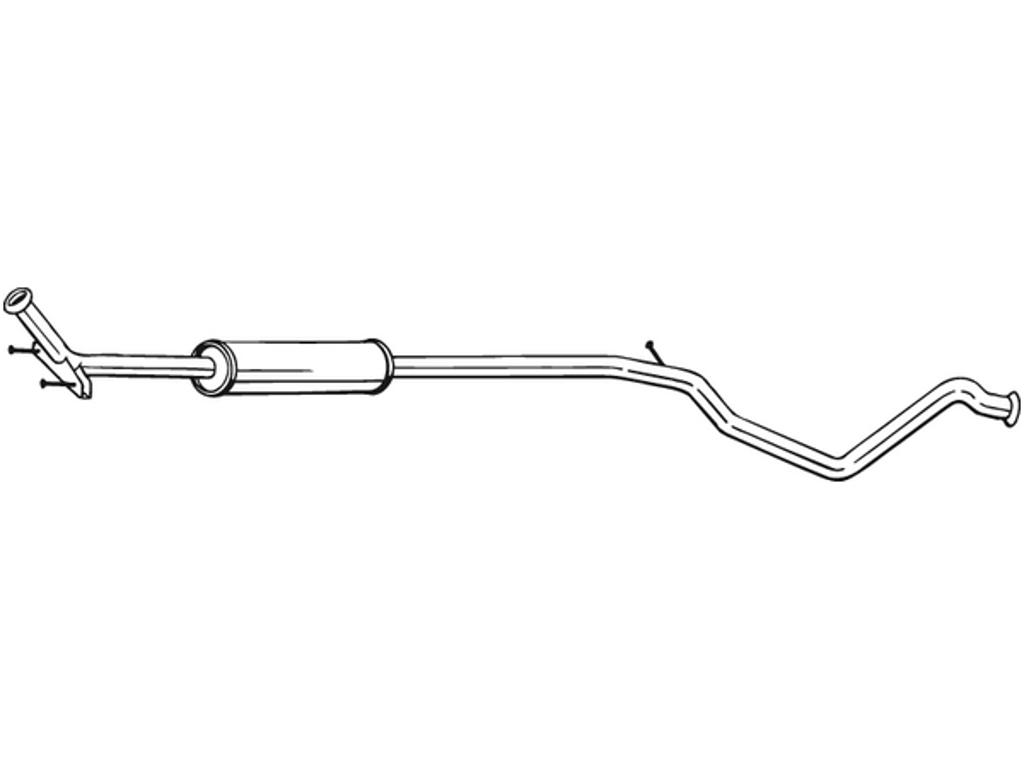 Centre Muffler