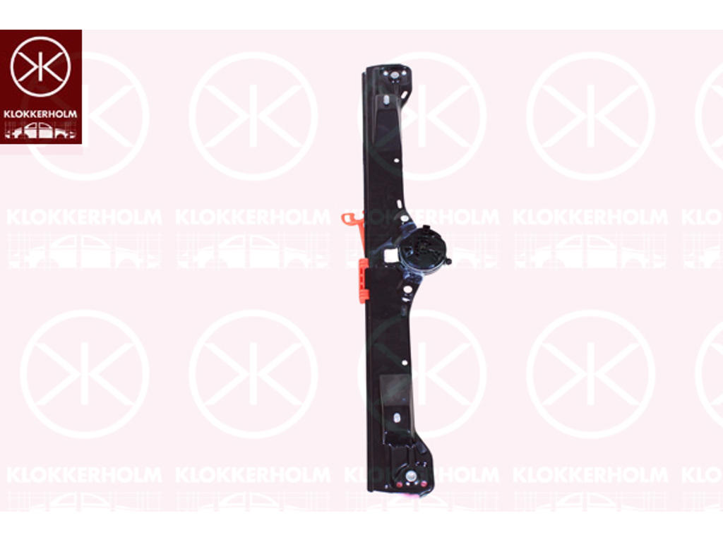 Window Regulator, 2/4-drs, without electric motor, Electric, Right Front