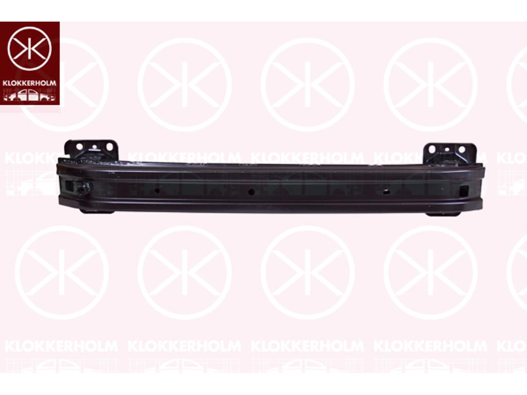 Support, bumper, Steel, Front