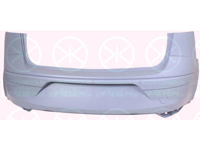 Bumper, w/primer, Rear, not for trim level: FR