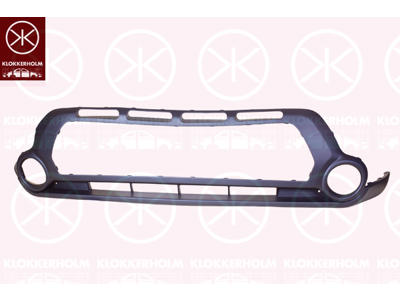 Bumper, Front, Smooth, Lower Section