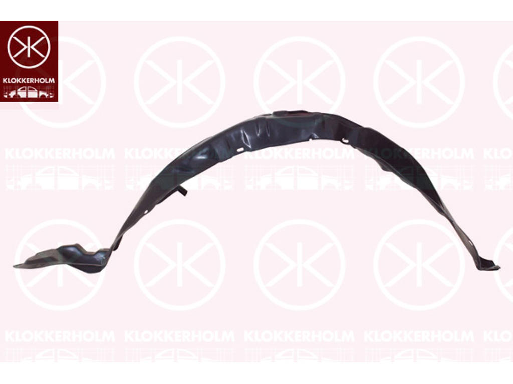 Liner, wheelhouse, Plastic, Left Front