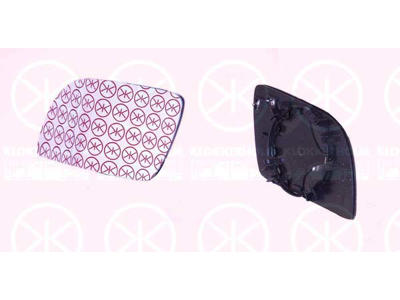 Mirror Glass, exterior mirror, Aspherical, Heatable, Left, Width [mm]: 160