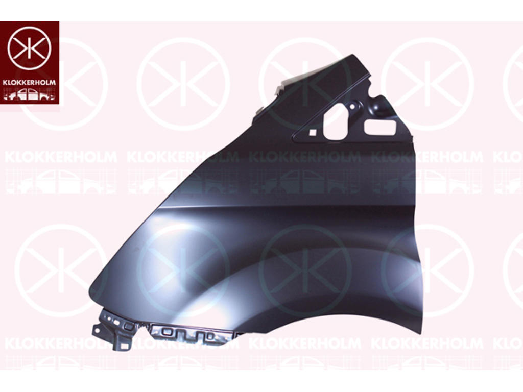 Wing, Left Front, without hole for direction indicator, Rim Size [inch]: 15
