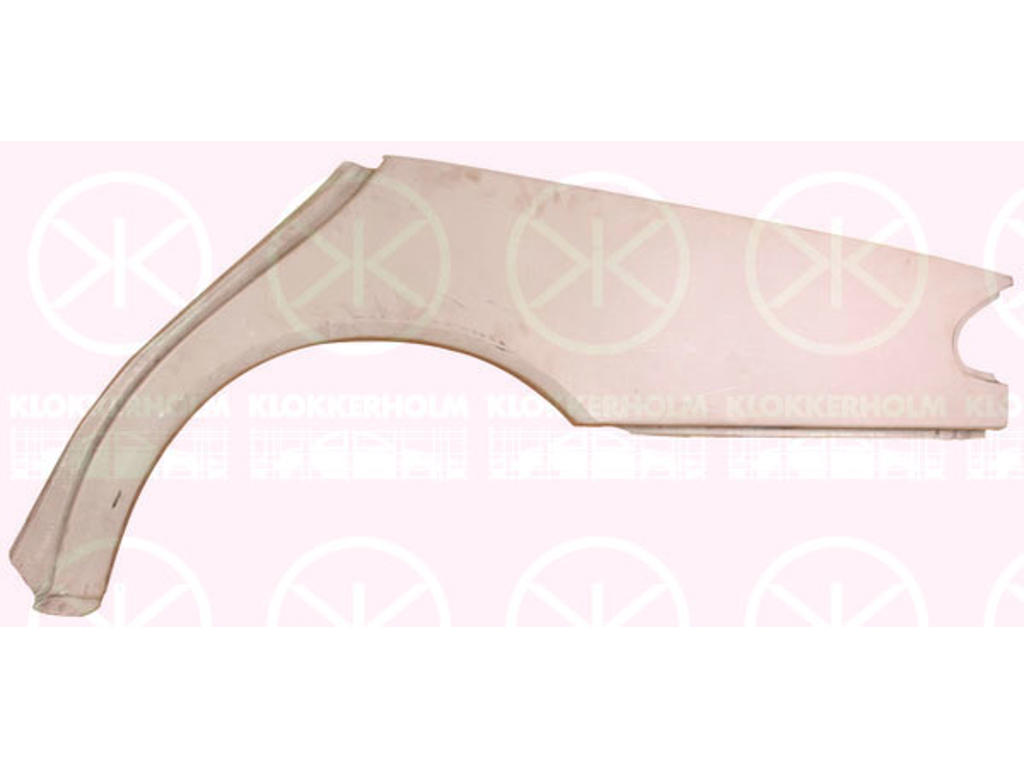 Quarter Panel, Wheel Arch Border, Right, Lower Section