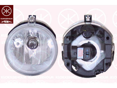Front Fog Light, Front, H10, with bulb holder