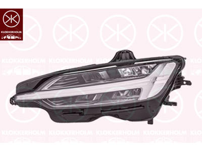 Huvudstrålkastare, Höger, LED, Version: LED Active High Beam, utan inskription: Volvo, utan styranordning, Hella