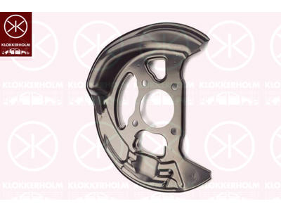Splash Guard, brake disc, Front Axle Right