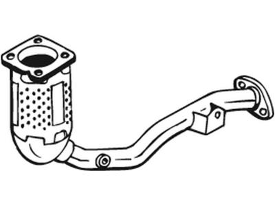 Catalytic Converter, with mounting parts, Emission Standard: Euro 3