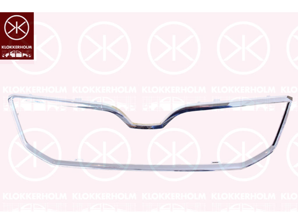 Ventilation Grilles, bumper, Front, chrome