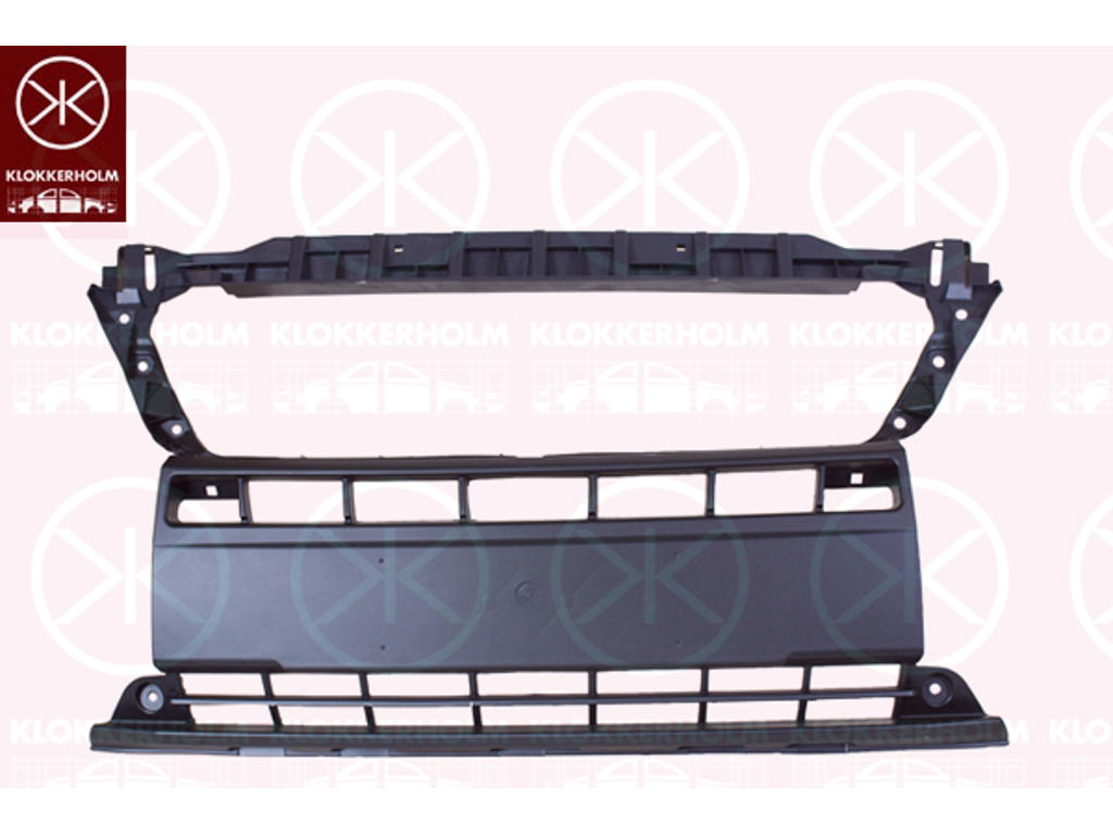 Bumper, w/primer, Front, Centre Section