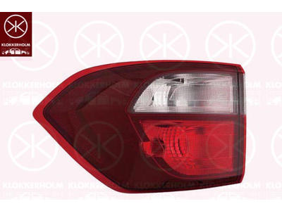 Tail Light Assembly, Right, Outer section, Vehicle Equipment Line/Variant: Niveau 3, with bulb holder, W21/5W, W16W