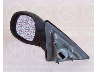 Exterior Mirror, with thermo sensor, for electric mirror adjustment, Convex, Heatable, Right