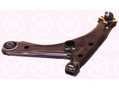 Control/Trailing Arm, wheel suspension, GTI, VR6, Front Axle Right, with bush, with ball joint, Control Arm