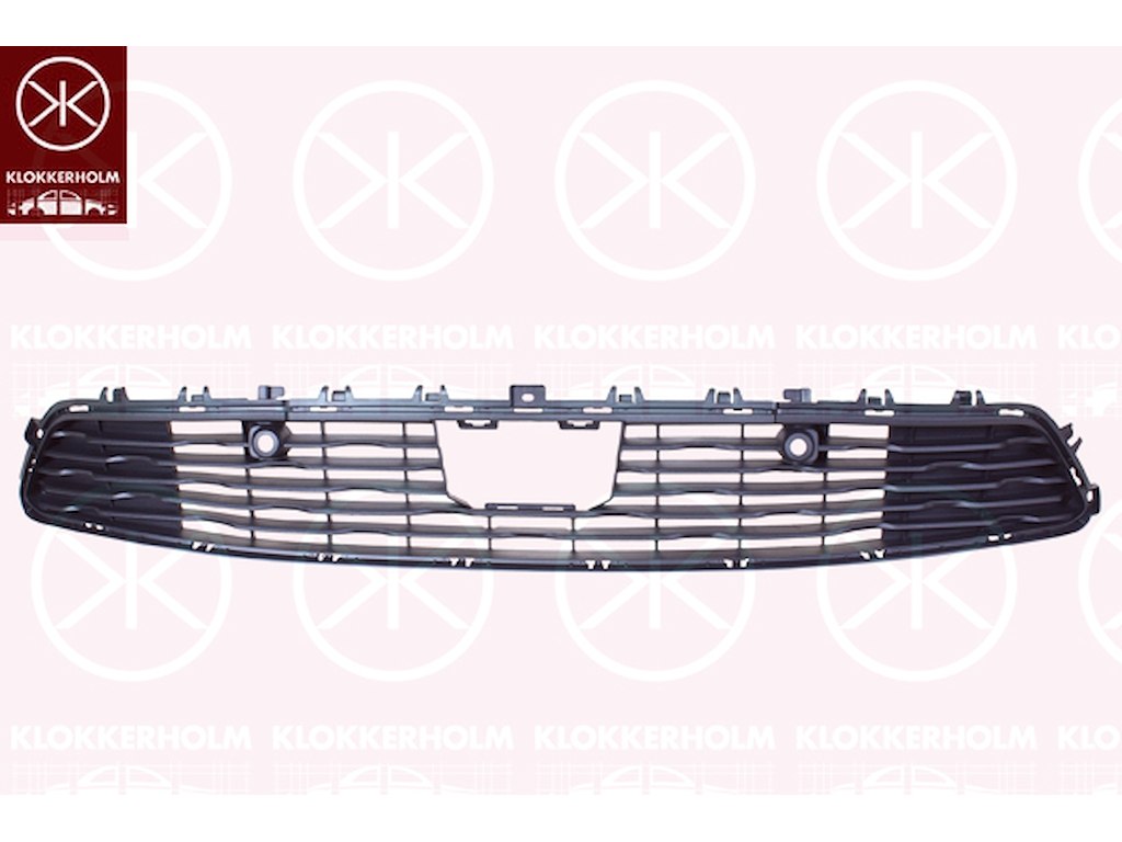 Ventilation Grille, bumper, Front, black, Lower Section, Vehicle Equipment Line/Variant: GS LINE