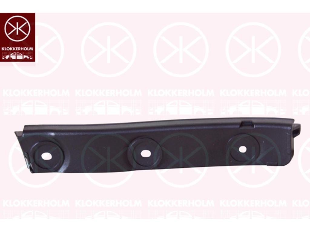Mounting Bracket, bumper, Plastic, Right Front