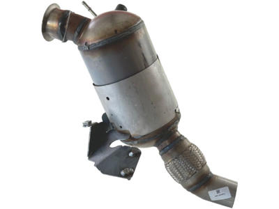 Soot/Particulate Filter, exhaust system, Material: Cordierite, with mounting parts, Euro 4