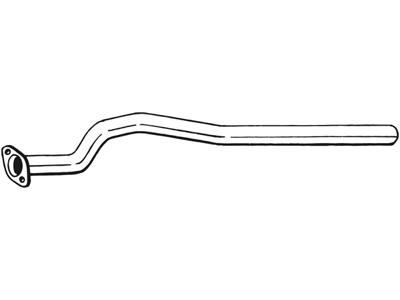 Exhaust Pipe, See accessories list for additionally required parts:  