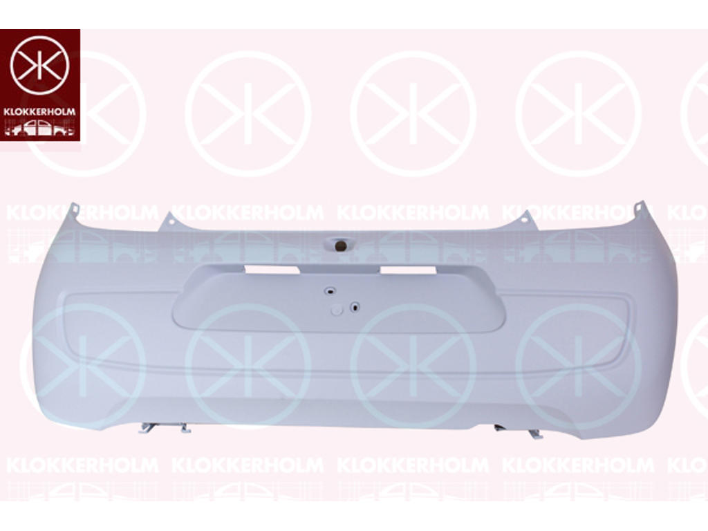 Bumper, w/primer, Rear