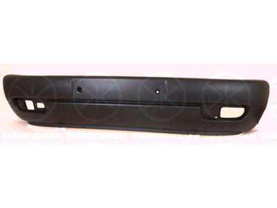 Bumper, Transporter, Front, Grained, with hole(s) for fog lights