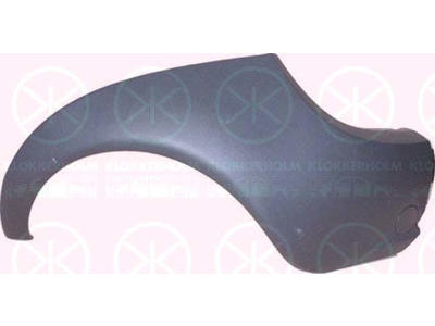 Bumper, w/primer, Left Rear
