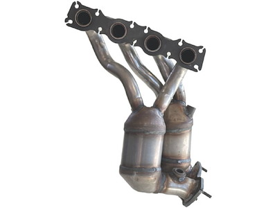 katalizátor, beszereléshez szükséges alkatrészekkel, Euro 4