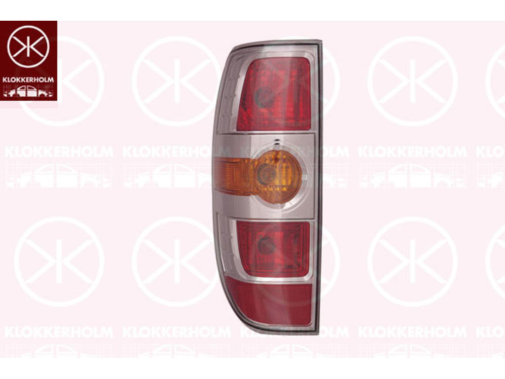 Tail Light Assembly, Left, Model Year to: 2009, with bulb holder, Stanley-type