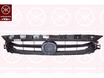 Radiator Grille, dark grey, black, Model Year to: 2020