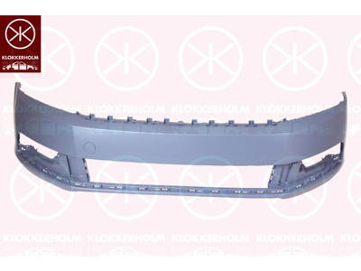 Bumper, w/primer, Front, not for trim level: R-LINE