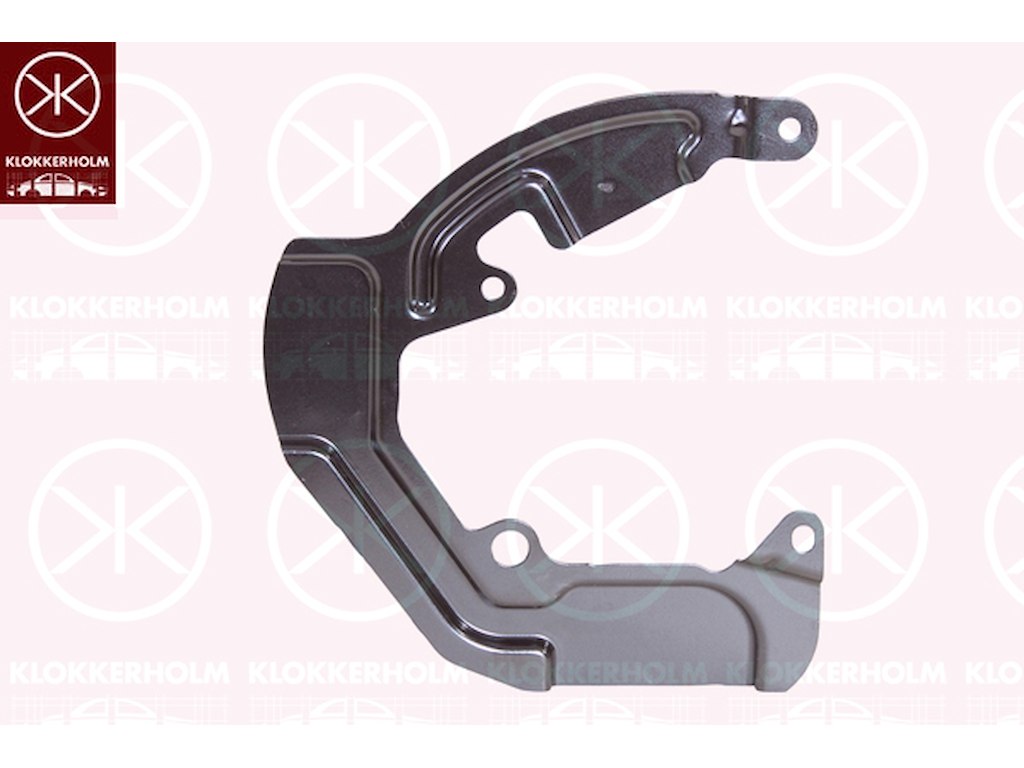 Bromssköld, framaxel höger, förzinkad