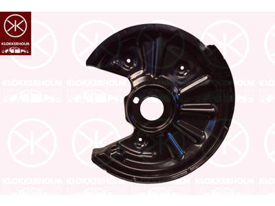 Bromssköld, Bakaxel höger, 2WD, för bromsskivediameter [mm]: 310
