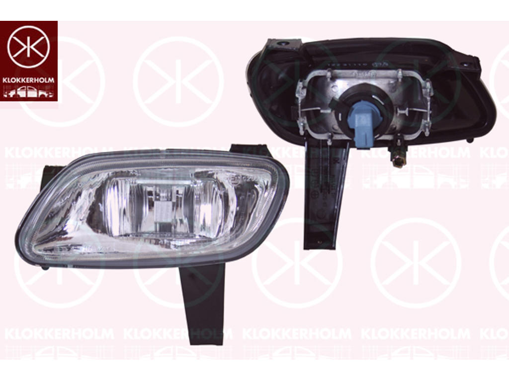 Противотуманная фара, H1, спереди справа