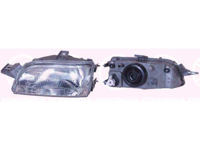 Headlight, H4, for vehicles with headlight levelling, for vehicles without headlight levelling, T.Y.C, Left, Illuminance [lx]: 17.5
