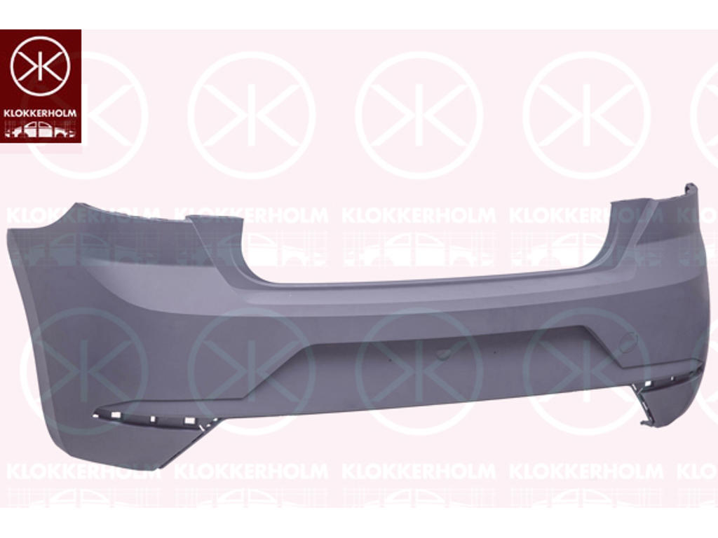 Bumper, w/primer, Rear, not for trim level: CUPRA