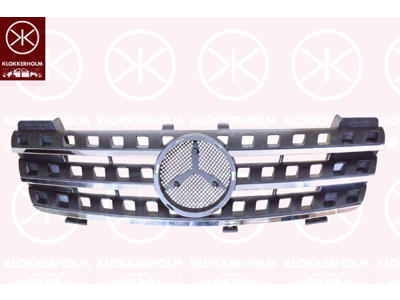 Radiator Grille, chrome/black
