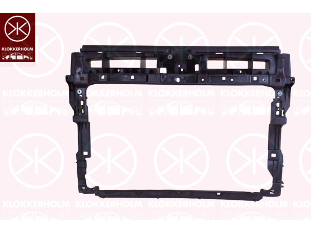 Frontpanel, plastik, Kompletdel