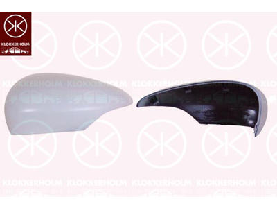 Housing, exterior mirror, w/primer, Left