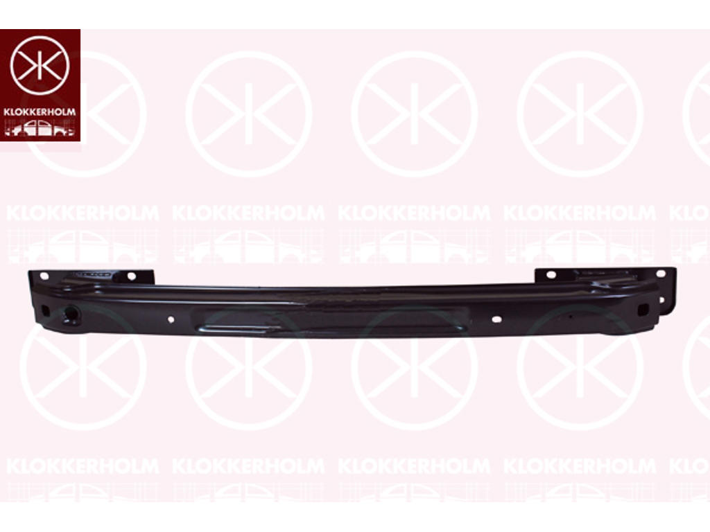 Support, bumper, Rear, Steel