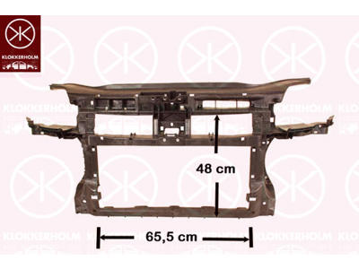 Radiator Support, 650x457, Full Body Section