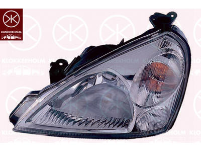 Headlight, H4, without motor for headlamp levelling, Left, Illuminance [lx]: 20