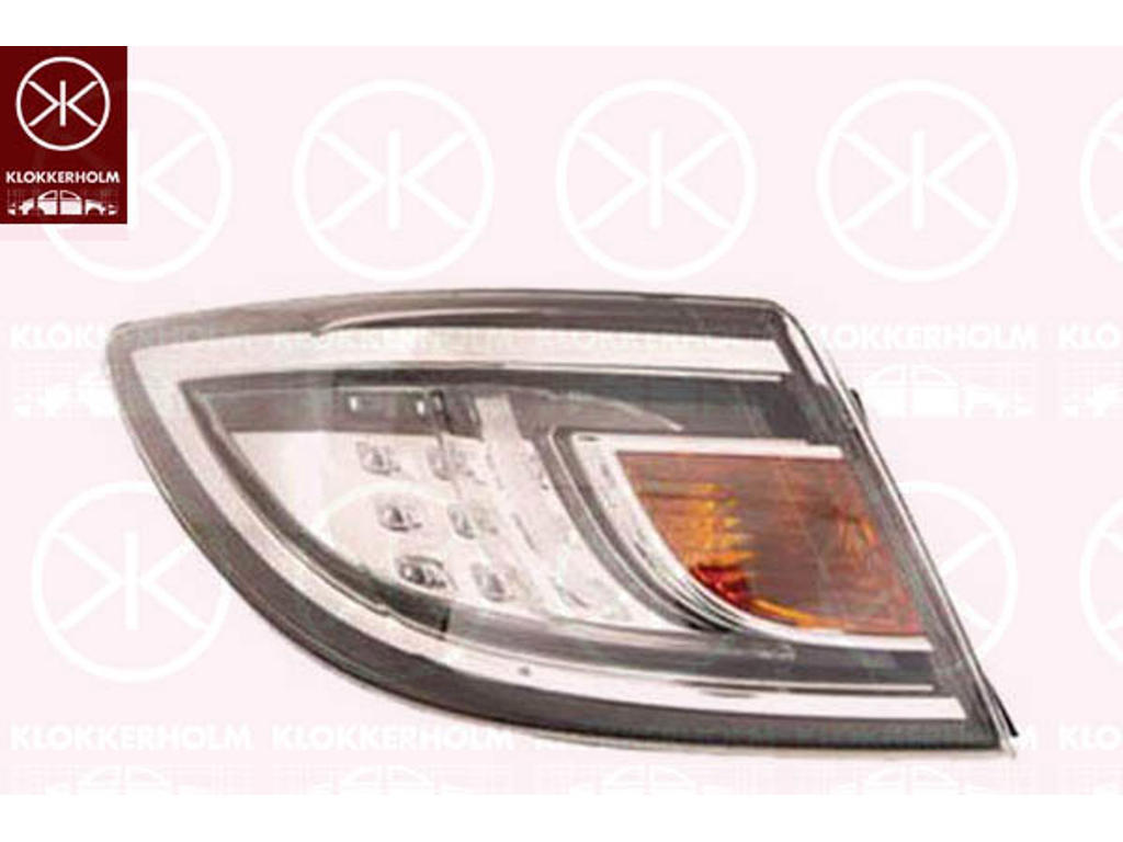 Kombinationsbackljus, utan lamphållare, Höger, LED, W21W