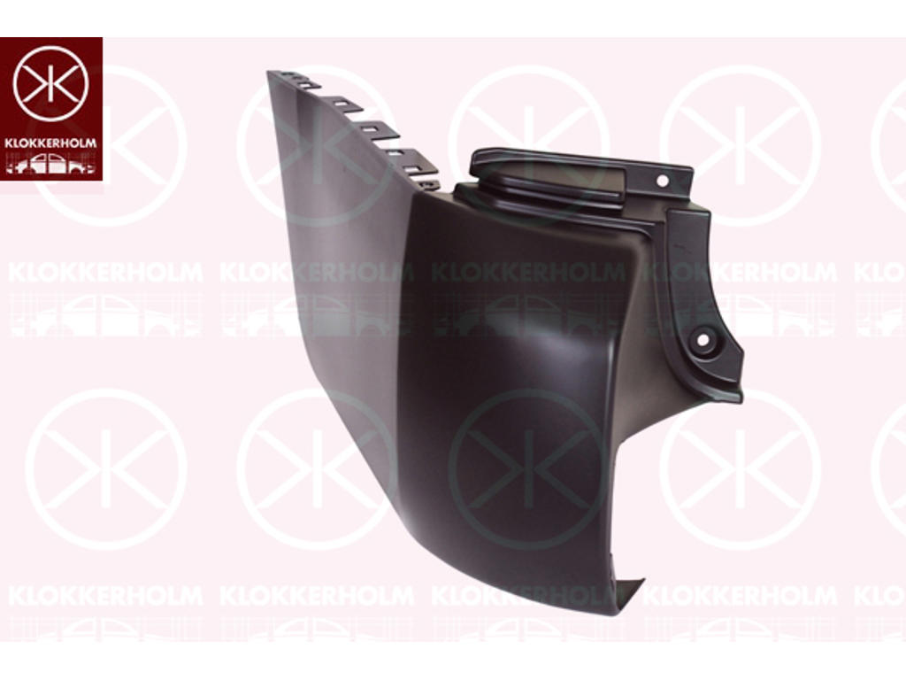 Kofanger, grundet, bagved til venstre, Køretøjsudstyrsserie/-variant: LANG, Hjørnestykke