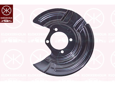 Bromssköld, för bromsskivediameter [mm]: 260, Bakaxel vänster, förzinkad