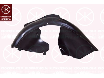 Verkleidung, Radhaus, Kunststoff, vorne rechts, hinterer Teil