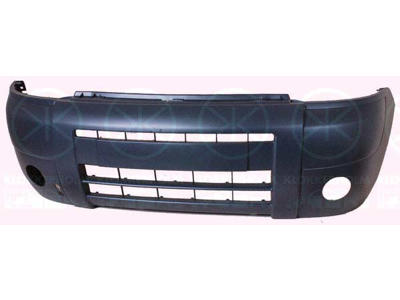 Bumper, w/primer, Front, with hole(s) for fog lights