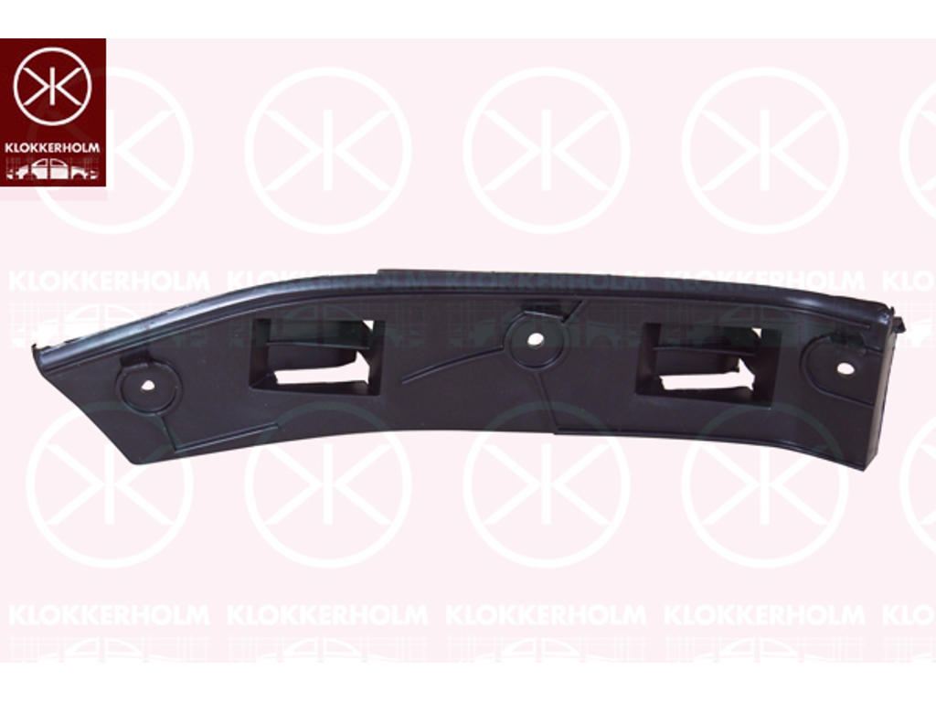 Mounting Bracket, bumper, Plastic, Left Front