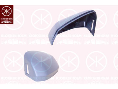 Housing, exterior mirror, Left, for vehicles with lane keeping assist, w/primer